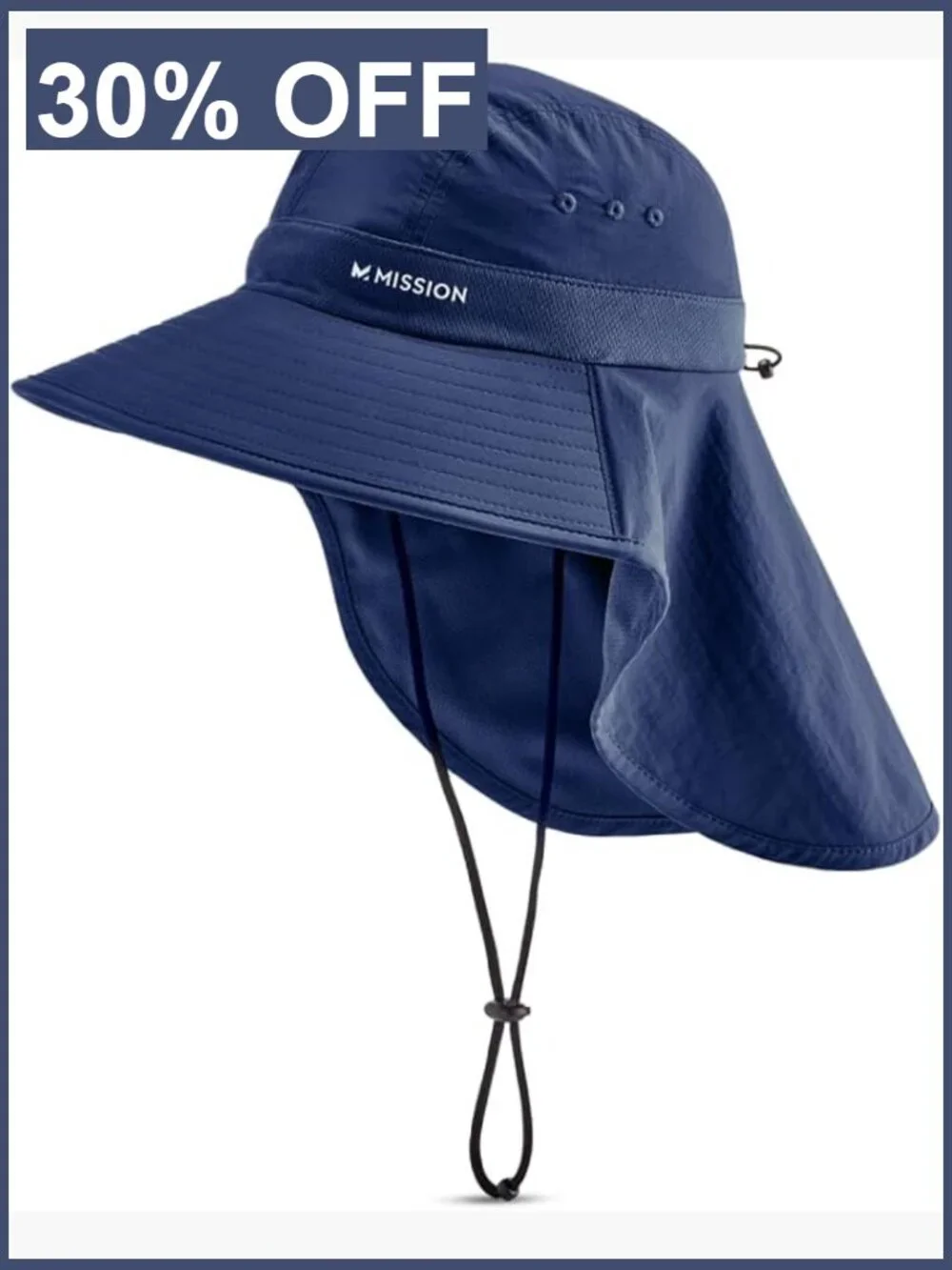 UPF 50 Cooling Sun Hat, Wide Brim Hiking Fishing Beach